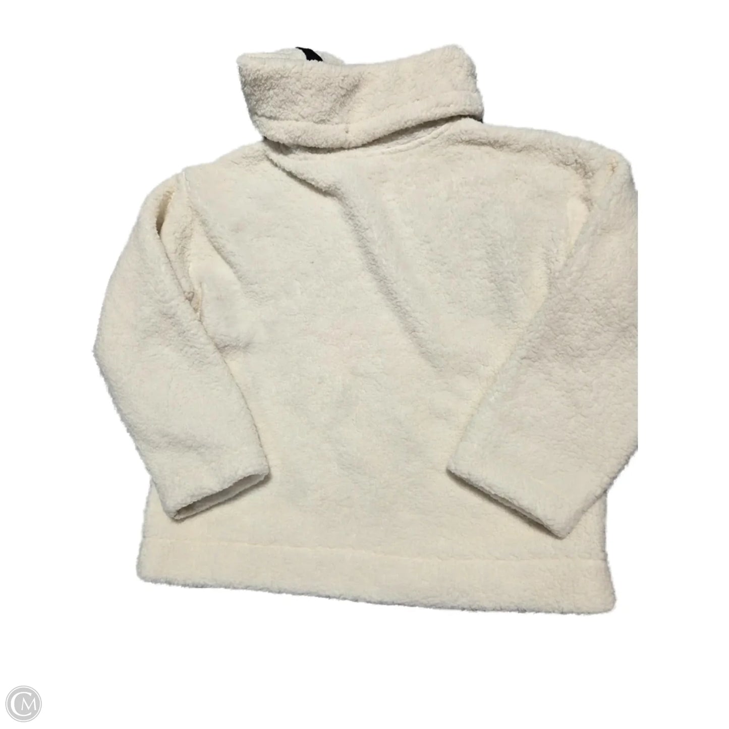Jacket Fleece By Loft In White, Size: Sp