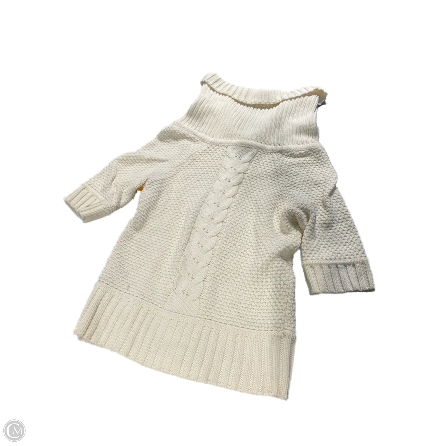 Sweater By Express In Cream, Size: M