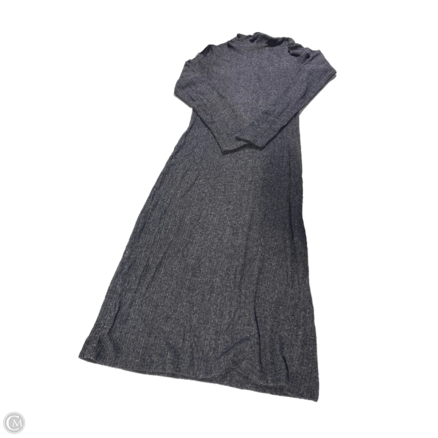 Dress Casual Midi By Daily Practice By Anthropologie In Grey, Size: S
