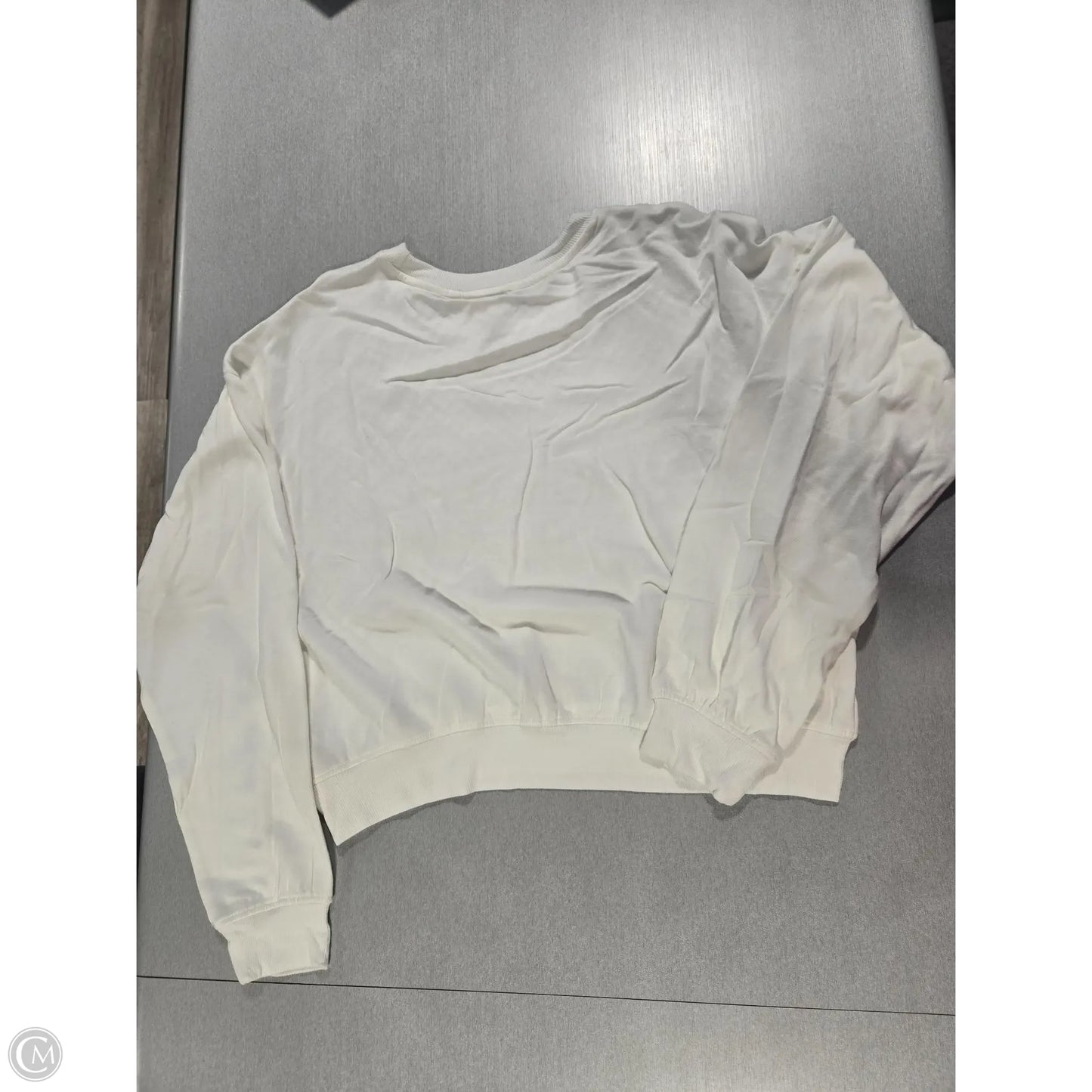 Sweatshirt Crewneck By Cme In White, Size: L