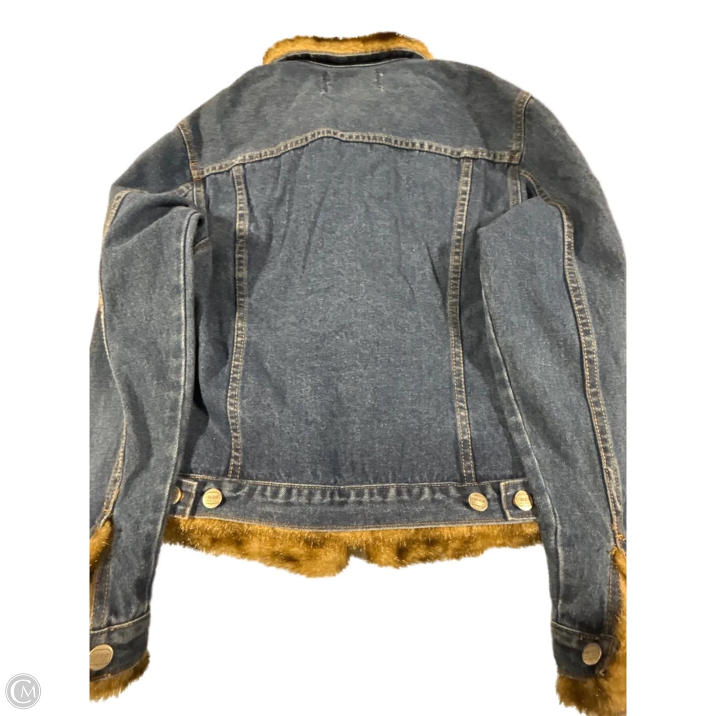 Jacket Denim By Cmc In Blue Denim, Size: M