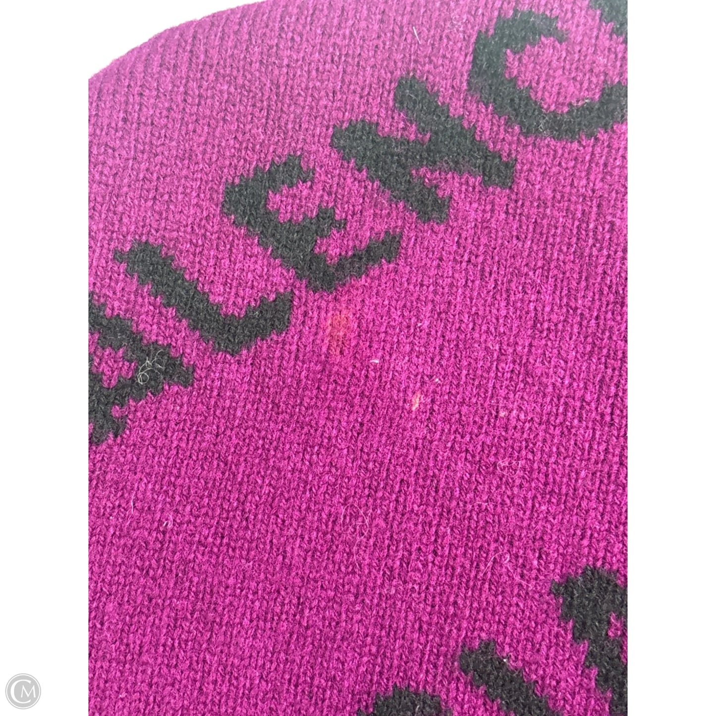 Sweater Luxury Designer By Balenciaga In Purple, Size: Osfm