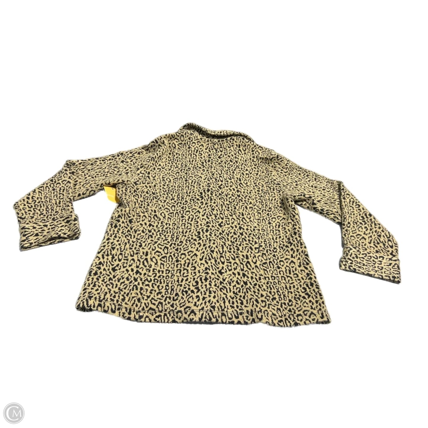 Blazer By Laura Ashley In Animal Print, Size: S