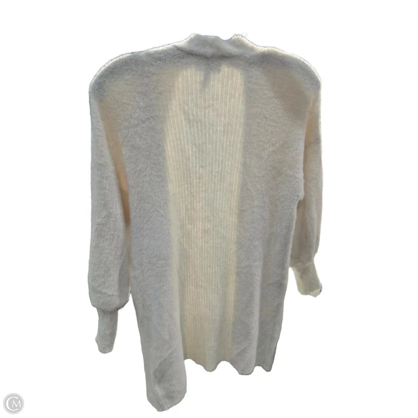 Sweater By Express In White, Size: Xs