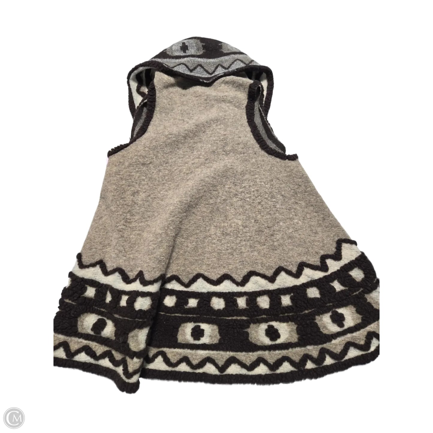 Shawl By Kaktus In Brown, Size: Osfm