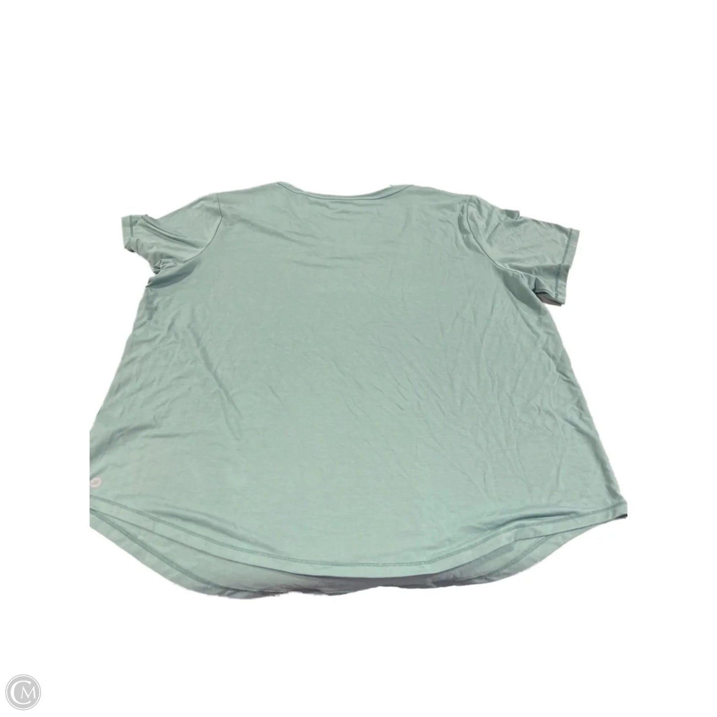 Top Short Sleeve By Joe Fresh In Blue, Size: 1x