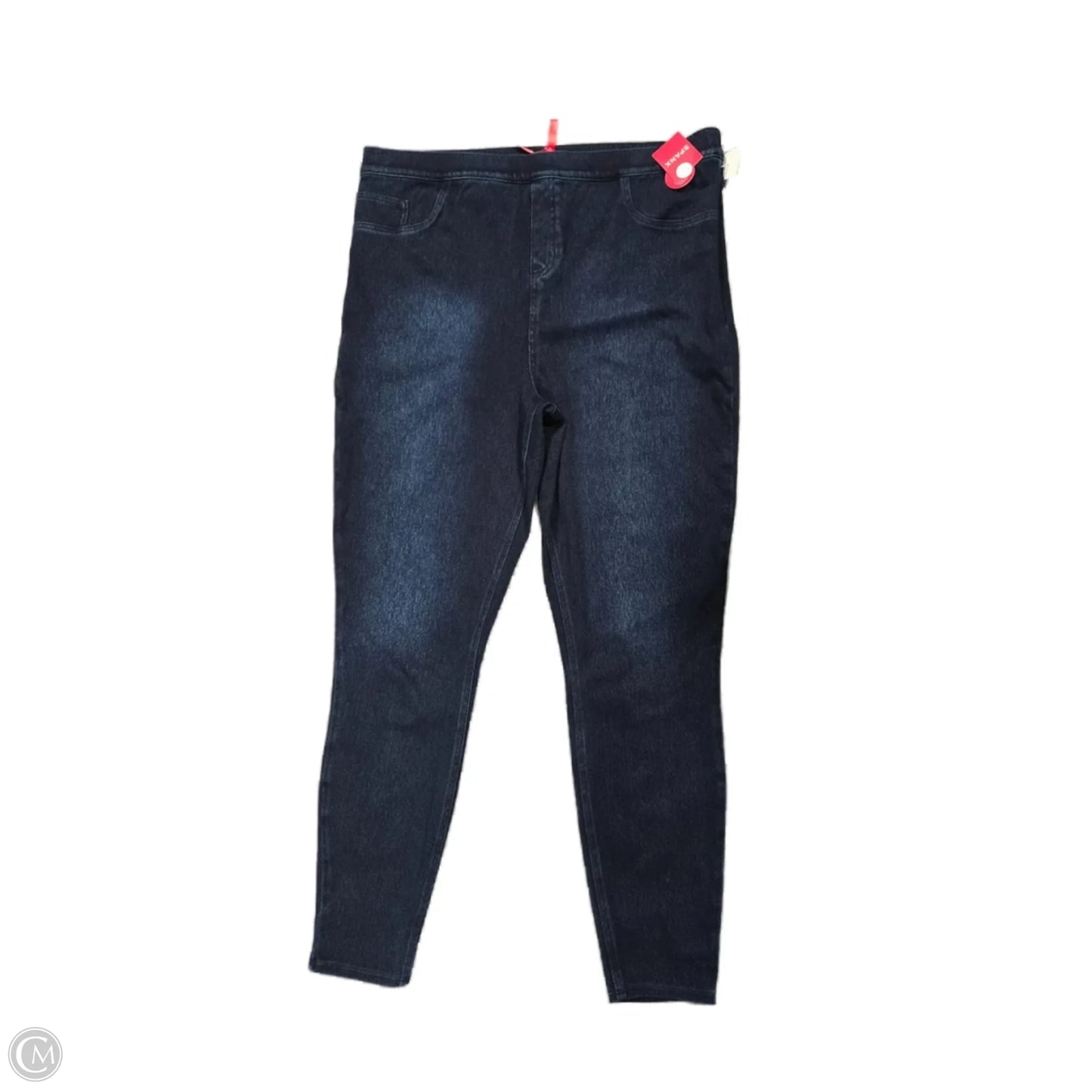 Jeans Skinny By Spanx In Blue Denim, Size: 3x