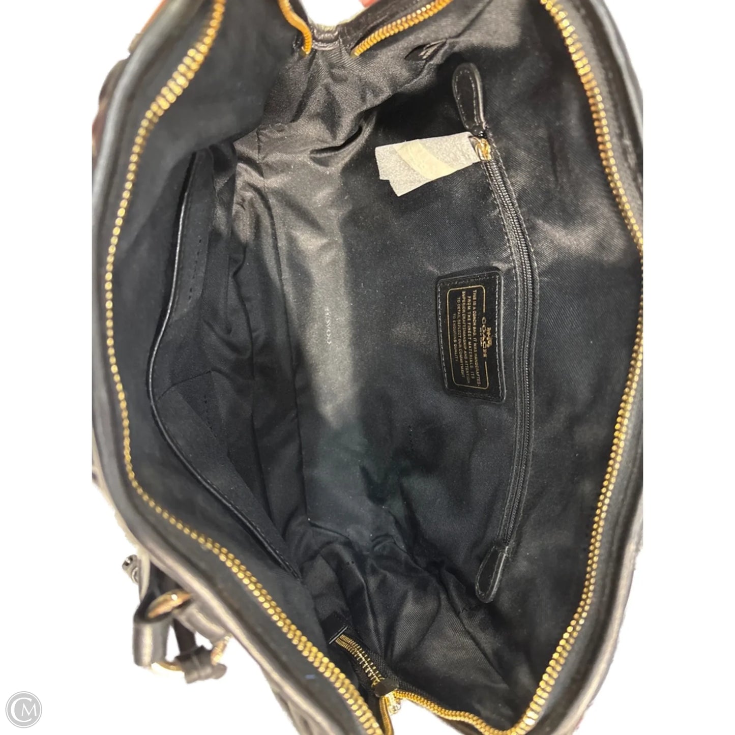 Handbag Designer By Coach, Size: Medium