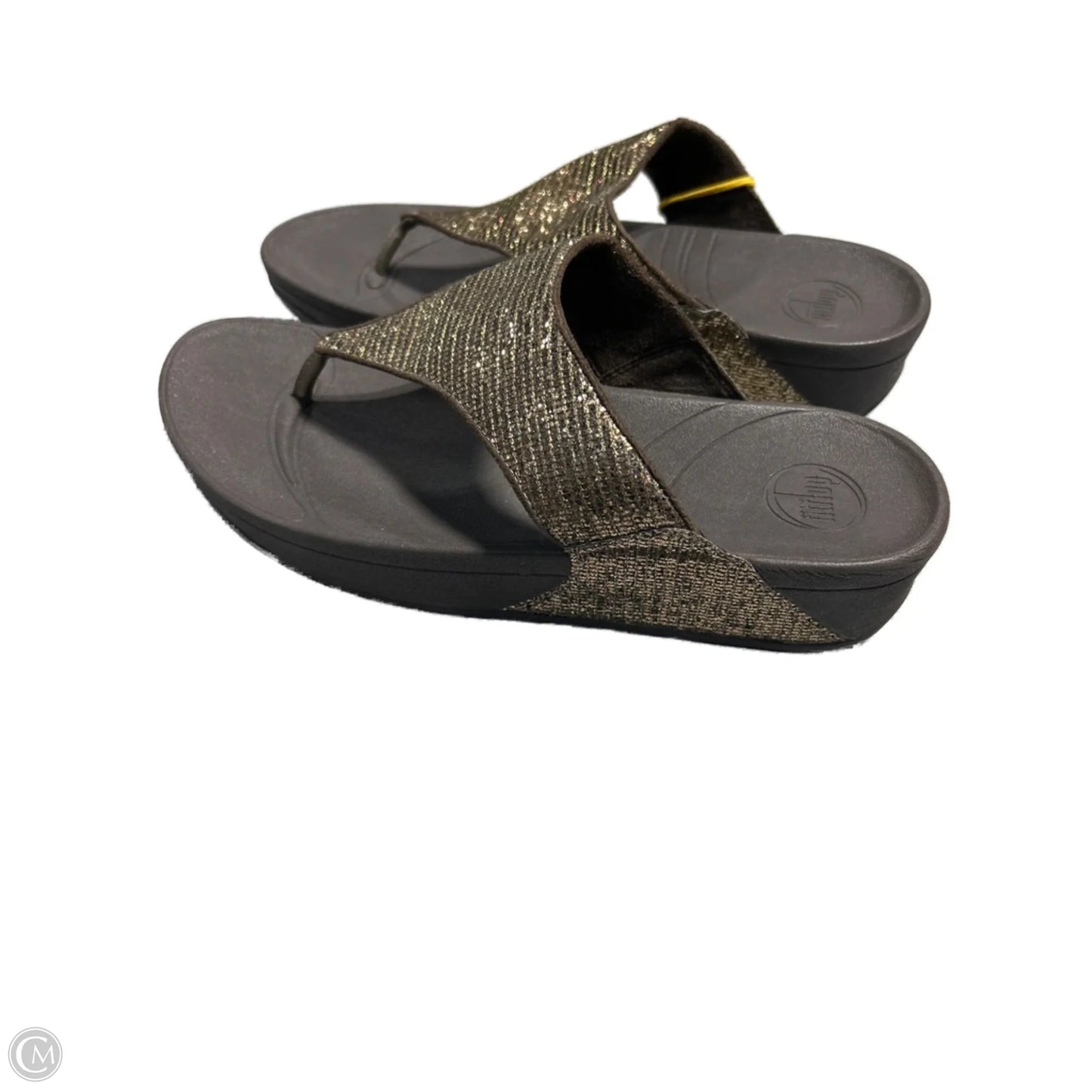 Sandals Flats By Cmc In Bronze, Size: 10