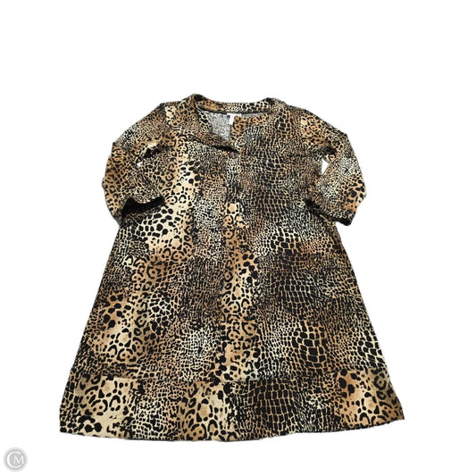 Dress Casual Short By Chicos In Animal Print, Size: L