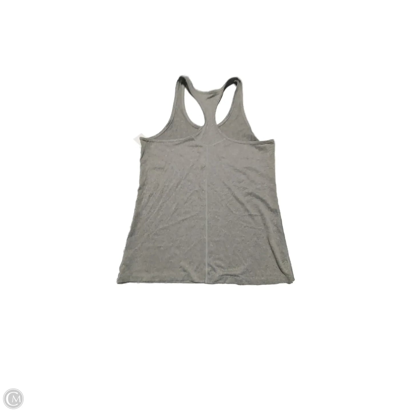 Athletic Tank Top By Nike In Grey, Size: L
