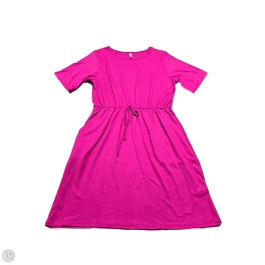 Dress Casual Short By Cmc In Pink, Size: Xl