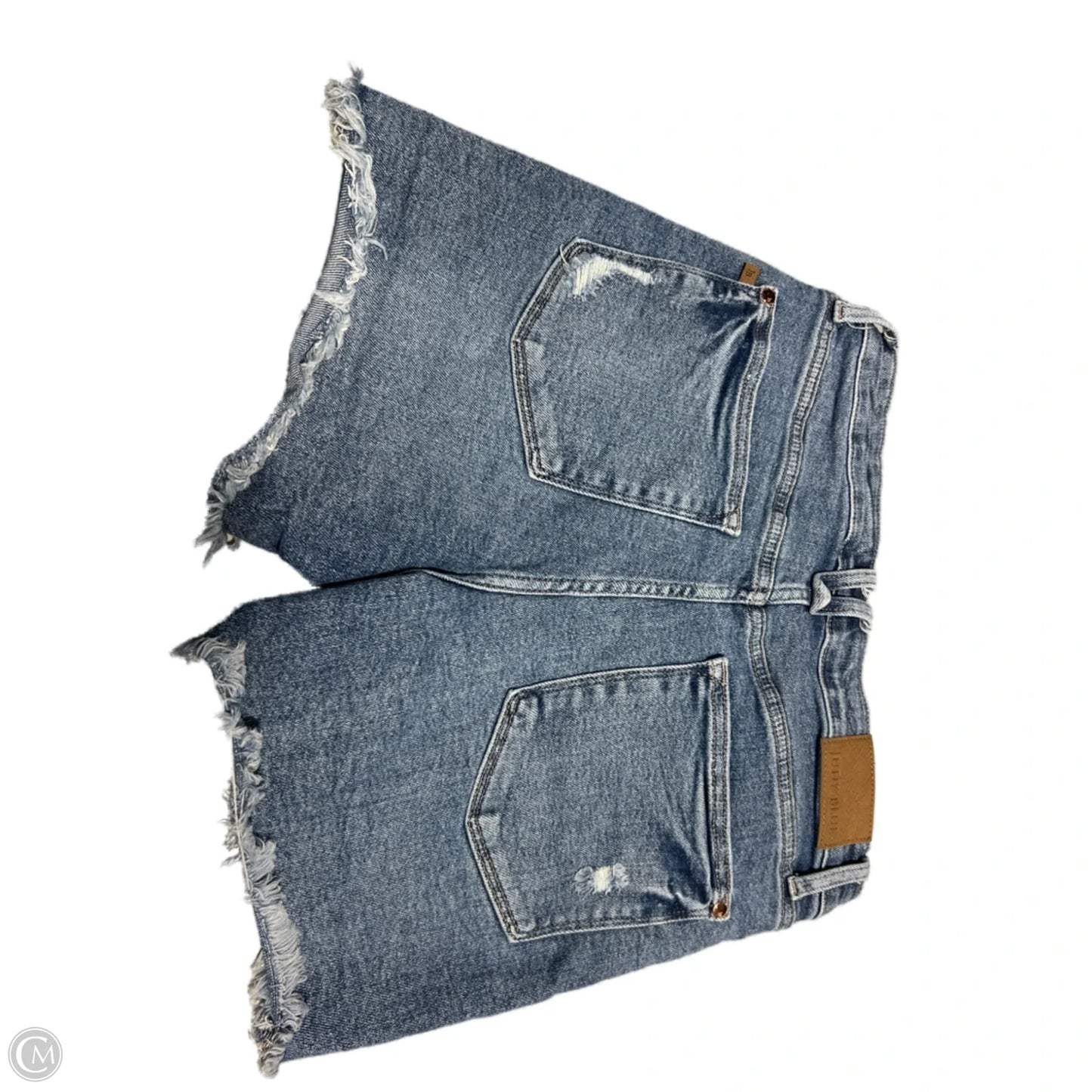 Shorts By Judy Blue In Blue Denim, Size: L