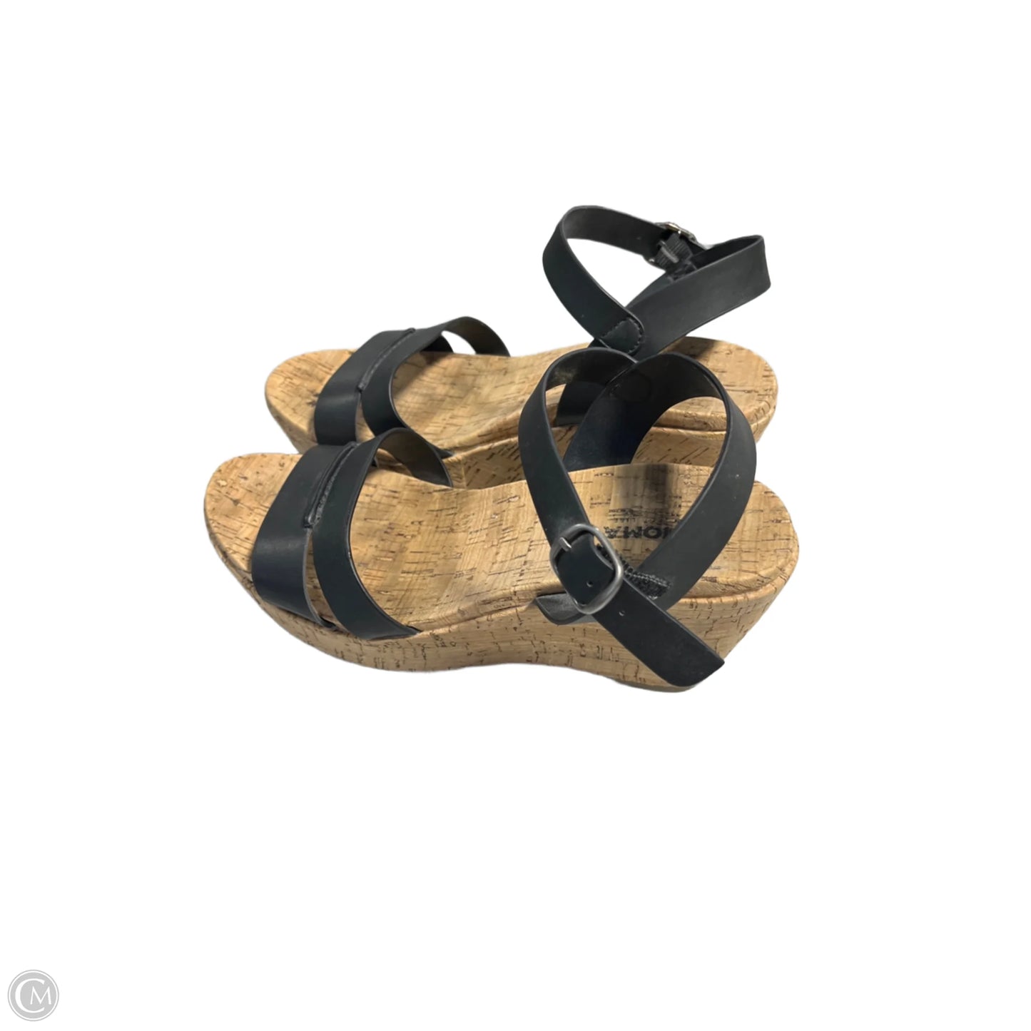 Sandals Heels Block By Sonoma In Black, Size: 7