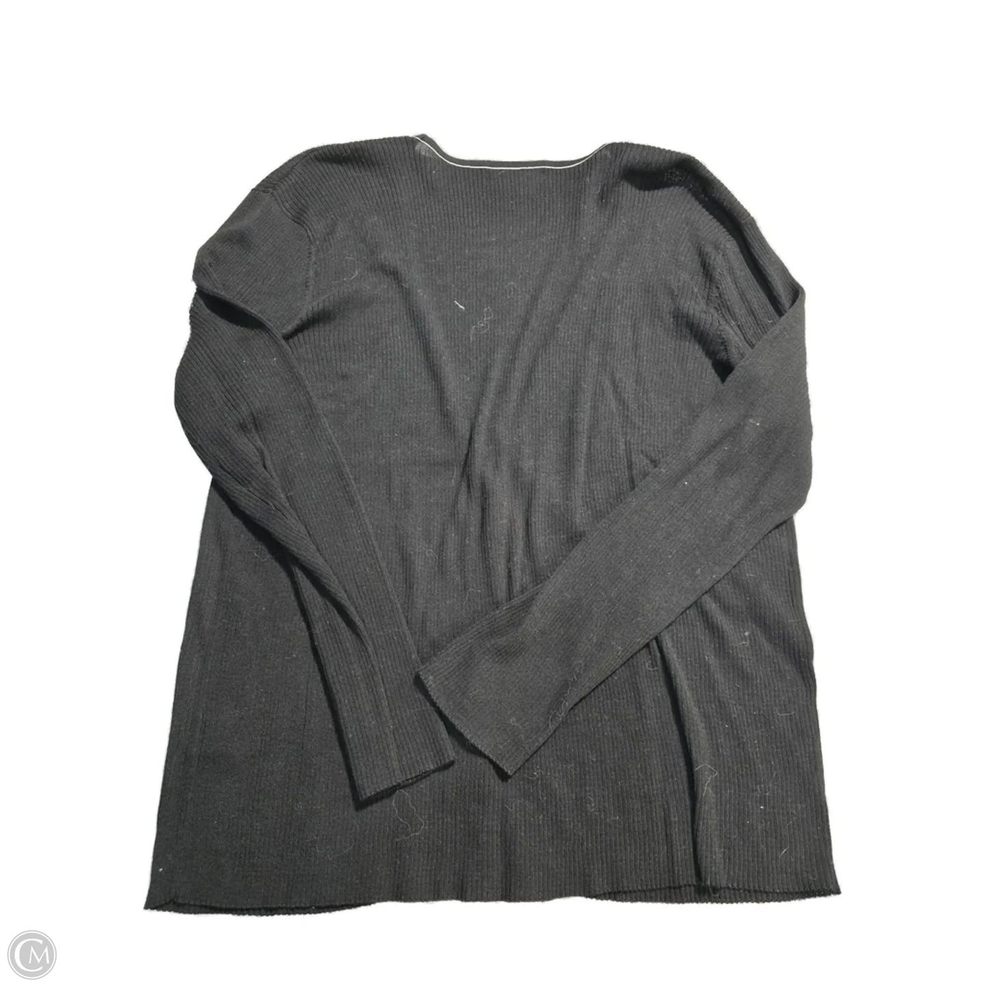 Cardigan By Lauren By Ralph Lauren In Black, Size: 3x
