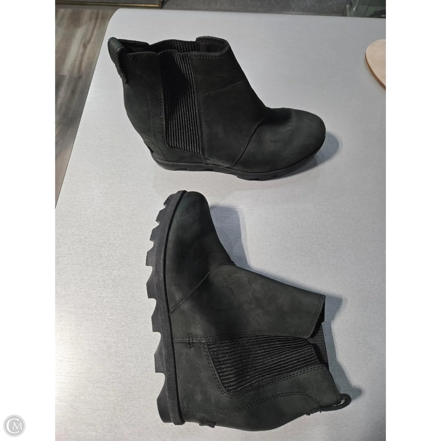 Boots Ankle Flats By Sorel In Black, Size: 8.5