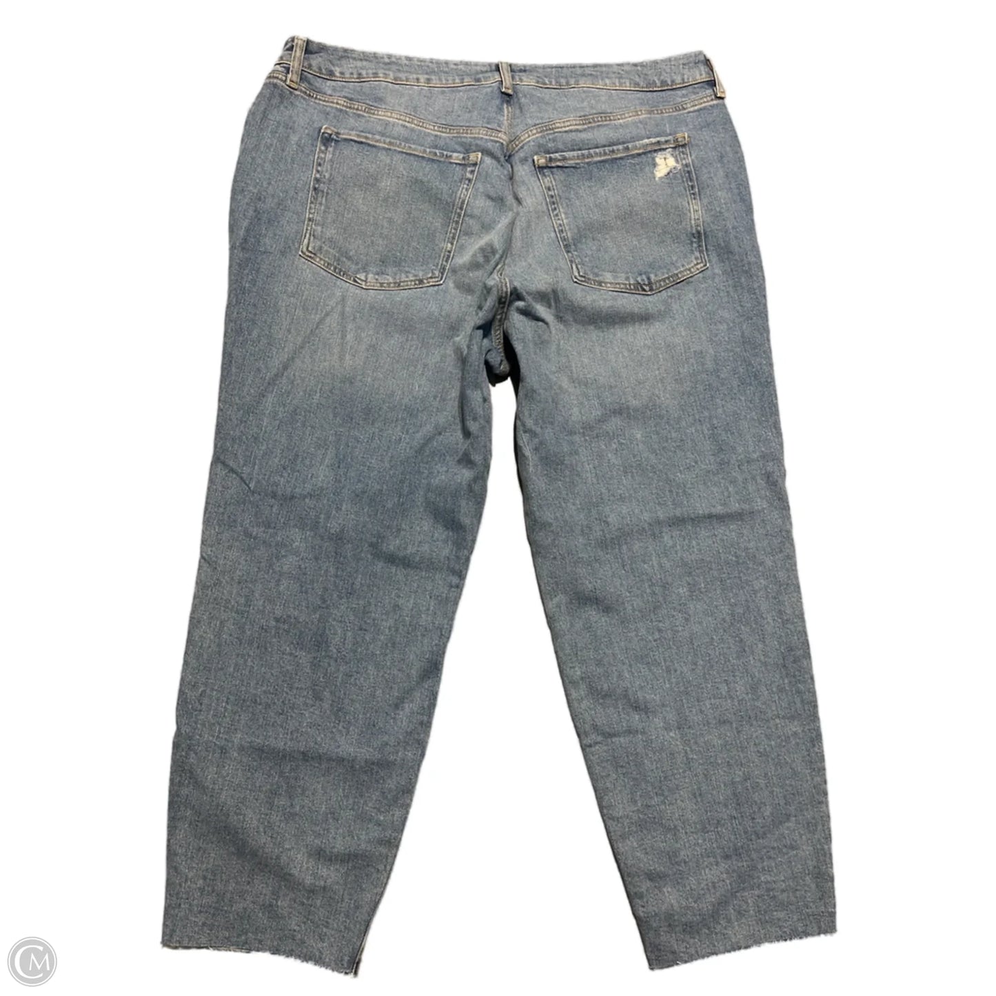 Jeans Straight By Old Navy In Blue Denim, Size: 22