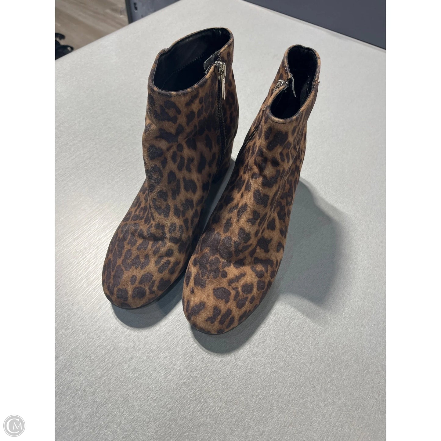 Boots Ankle Flats By Circus By Sam Edelman In Animal Print, Size: 8