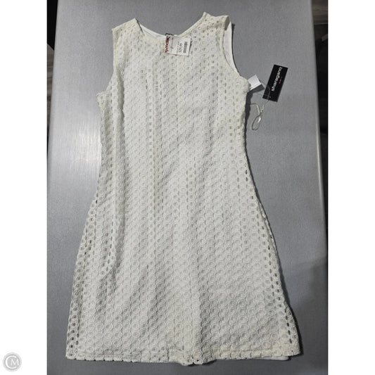 Dress Casual Short By Sharagano In Cream, Size: L