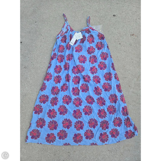 Dress Casual Midi By Cme In Floral Print, Size: L