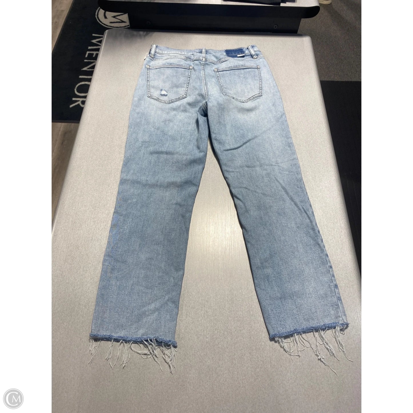 Jeans Straight By Daze In Blue Denim, Size: 6