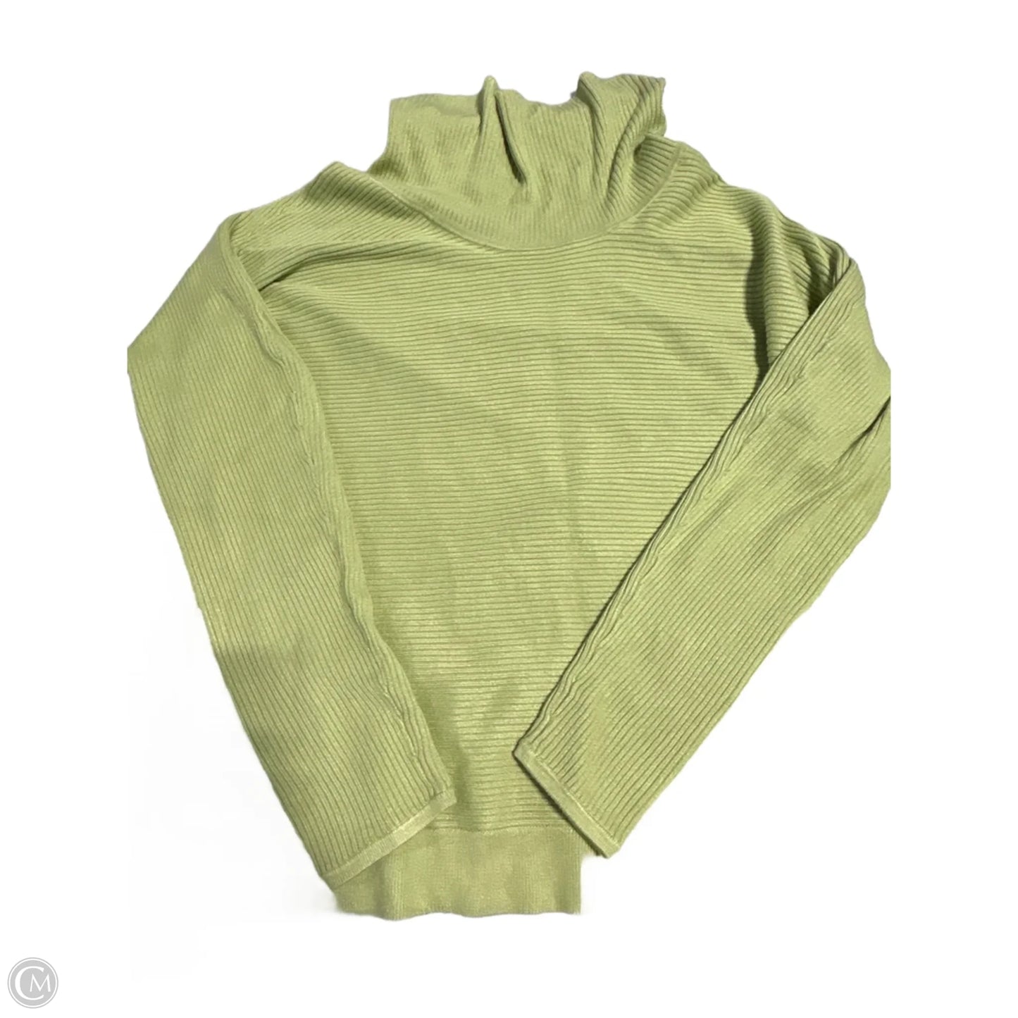 Top Long Sleeve By Chicos In Green, Size: Xl