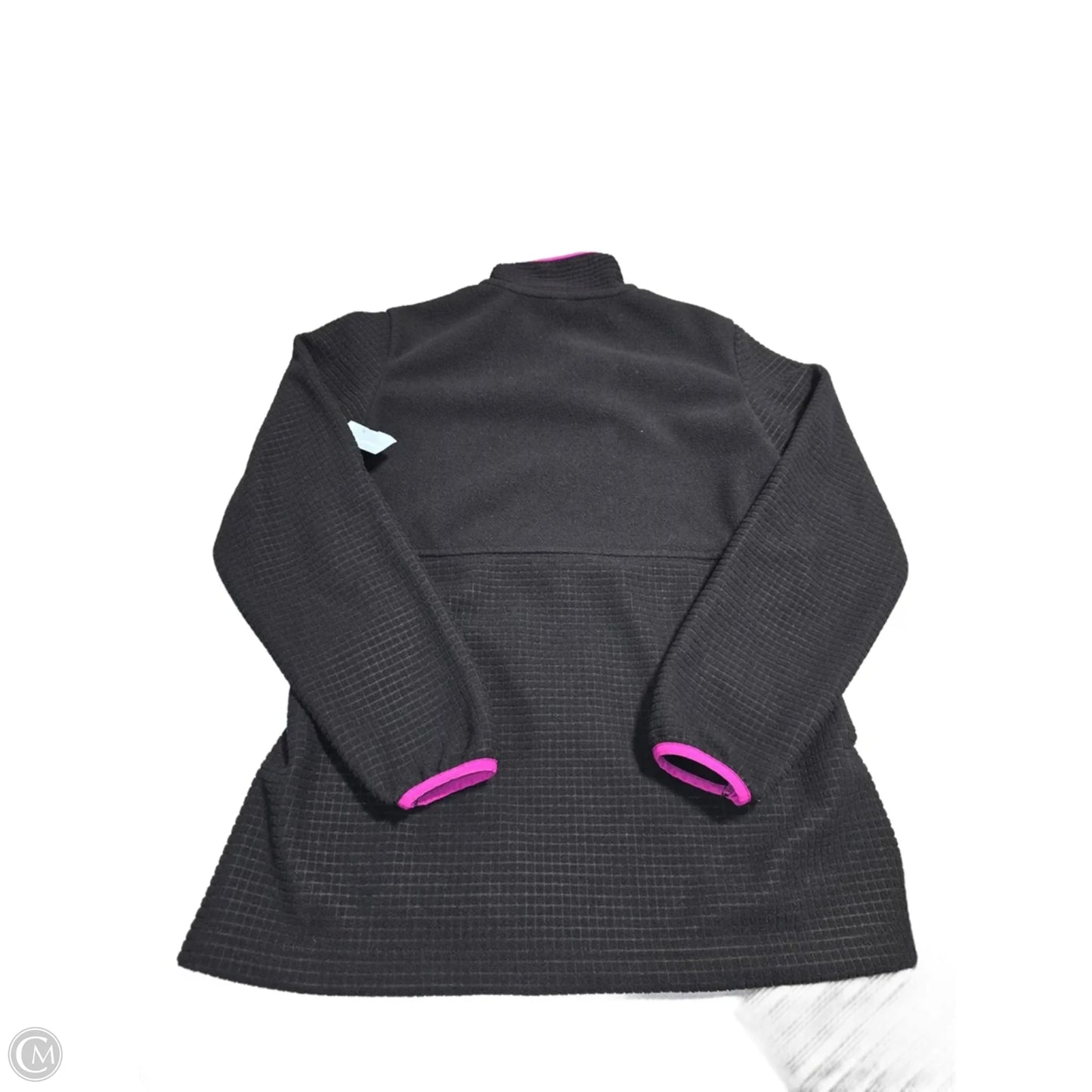 Jacket Fleece By Lands End In Black, Size: M