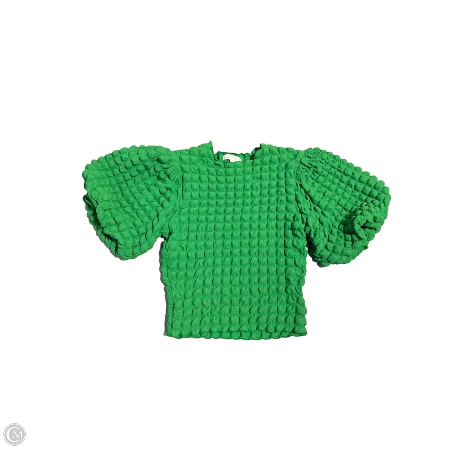 Top Short Sleeve By Eri + Ali In Green, Size: S