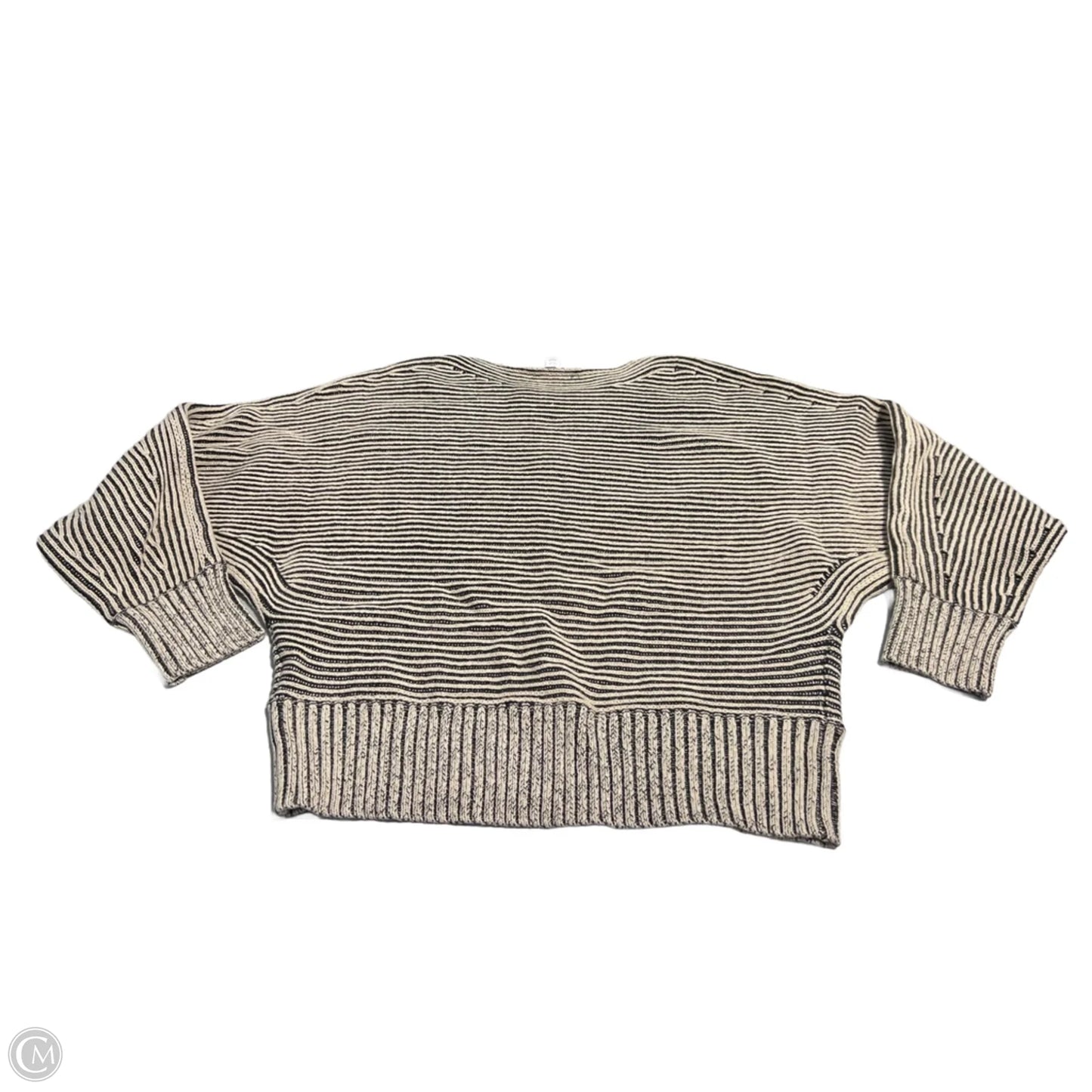 Sweater By Cmc In Black & Tan, Size: S