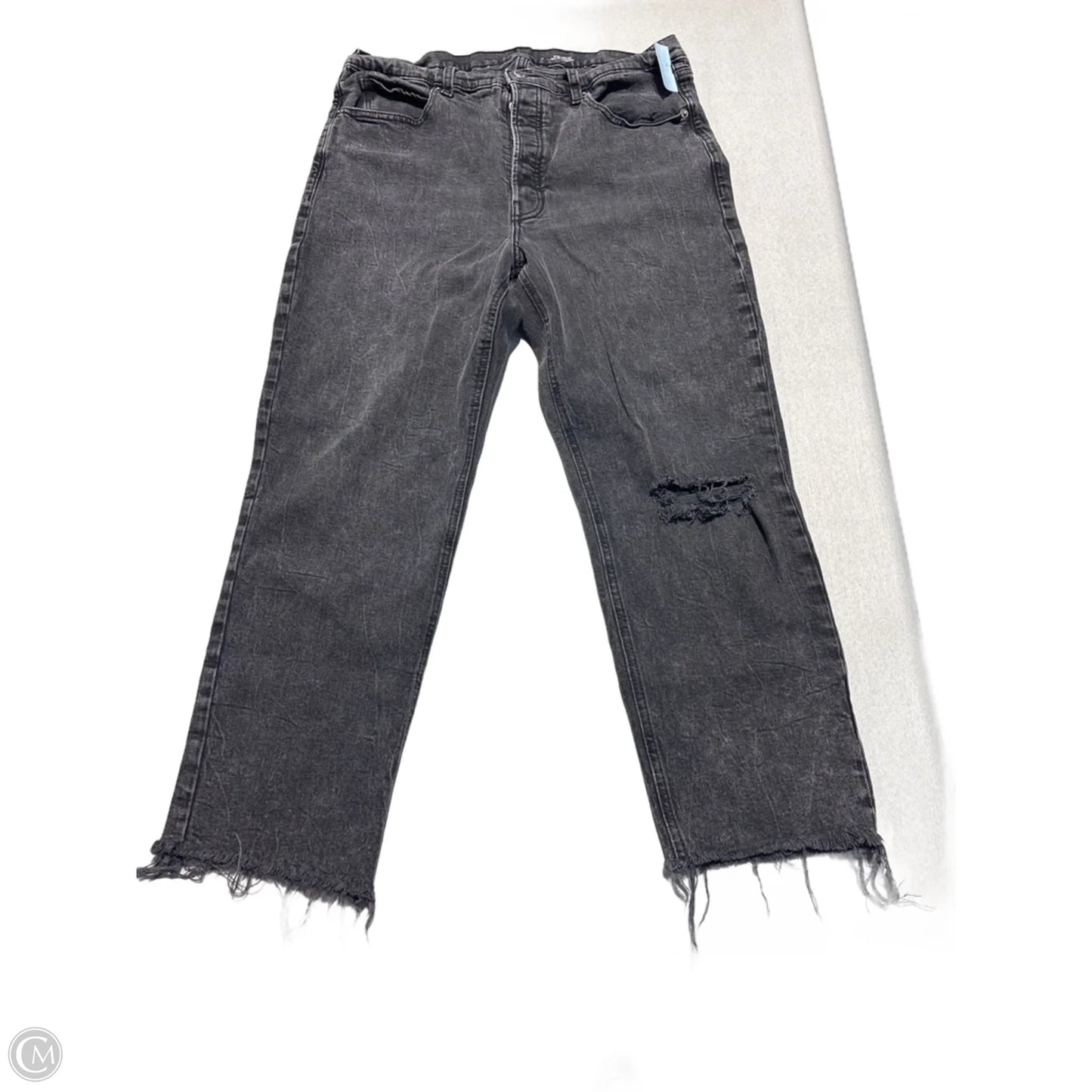 Jeans Straight By Old Navy In Black, Size: 16