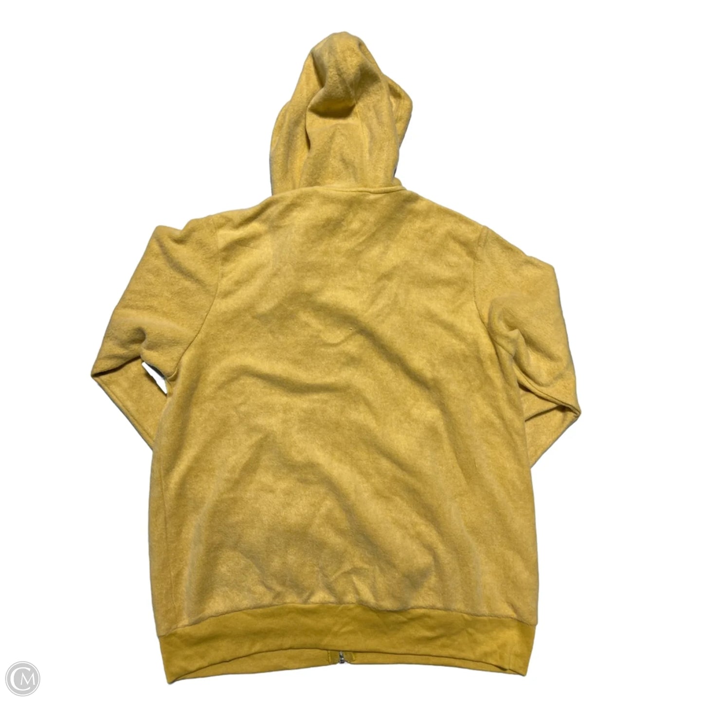 Sweatshirt Hoodie By Cmc In Yellow, Size: L