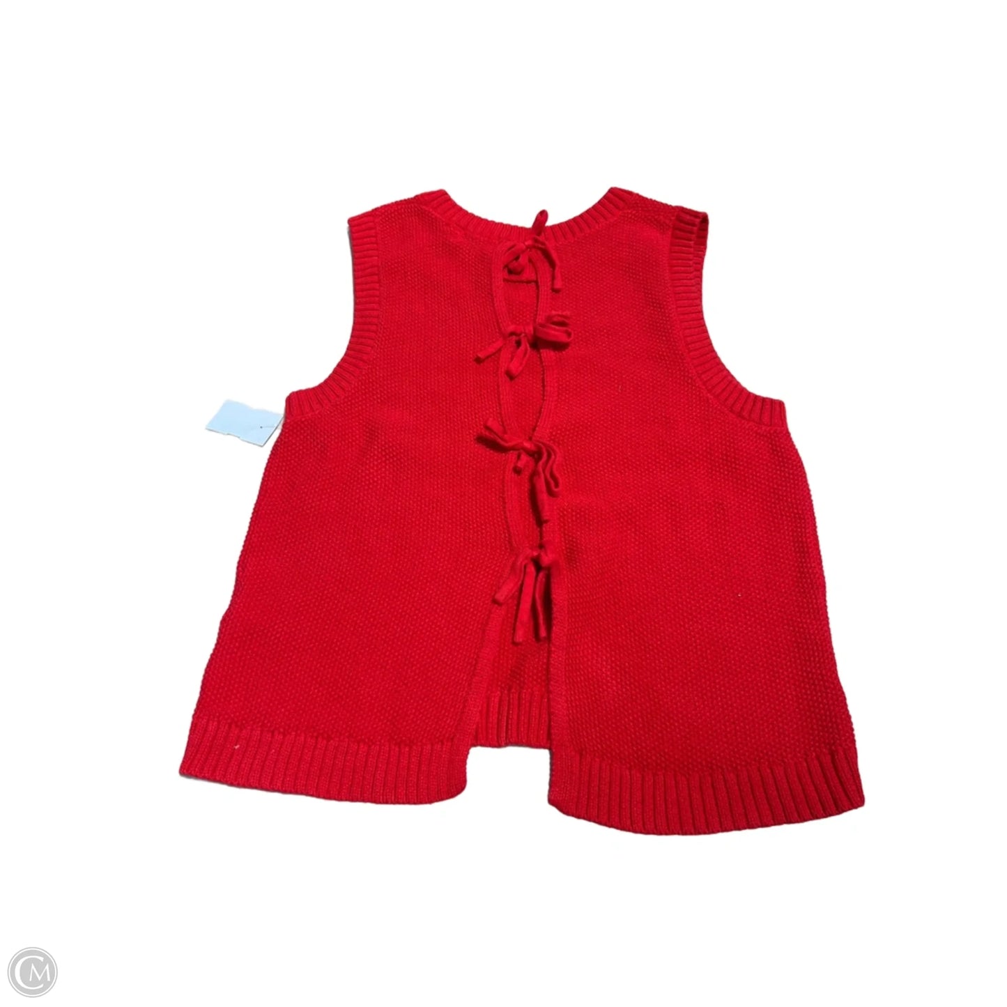 Tank Top By Cmc In Red, Size: S