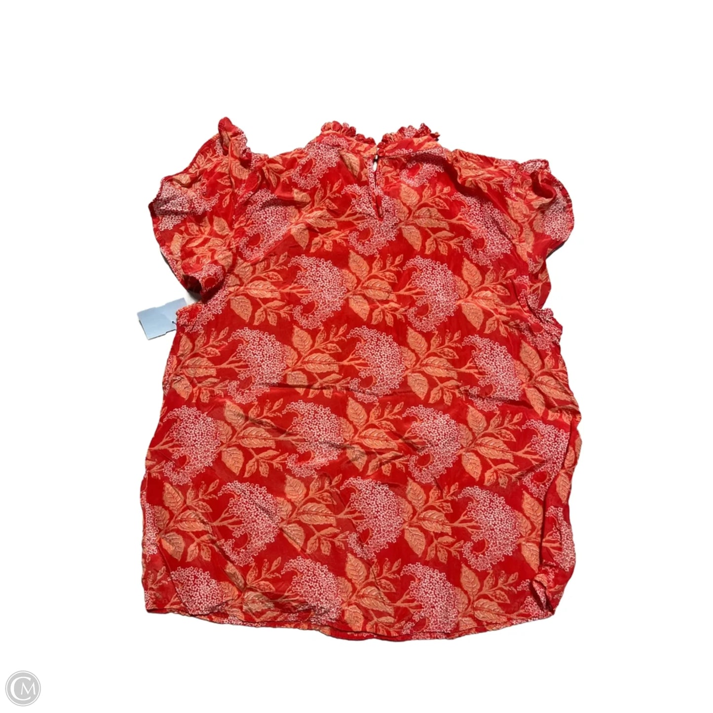 Top Short Sleeve By Elan In Pink, Size: S