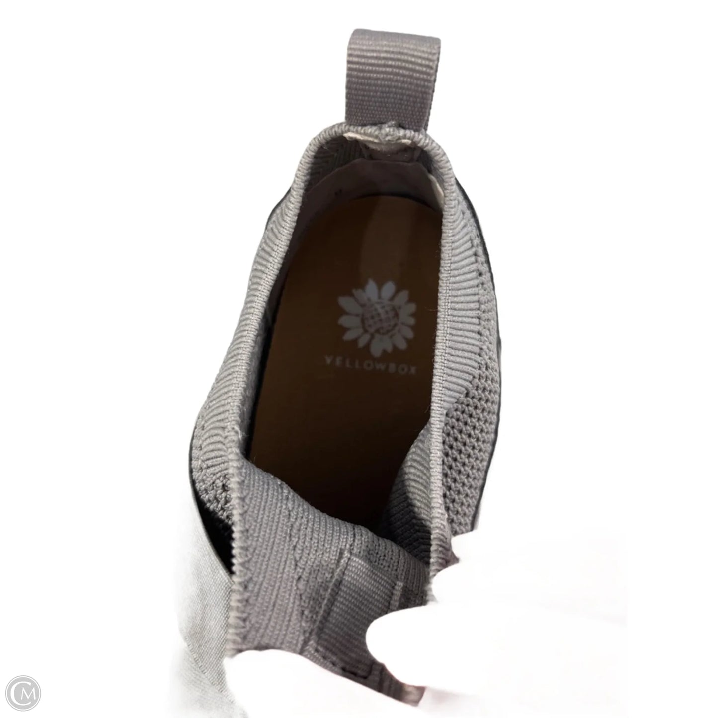 Shoes Flats By Yellow Box In Grey, Size: 8