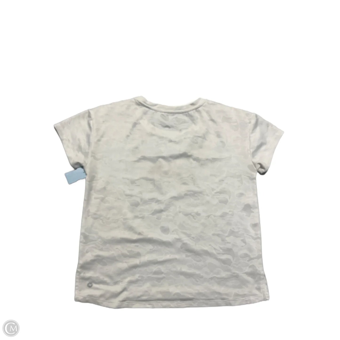 Athletic Top Short Sleeve By Rbx In White, Size: S