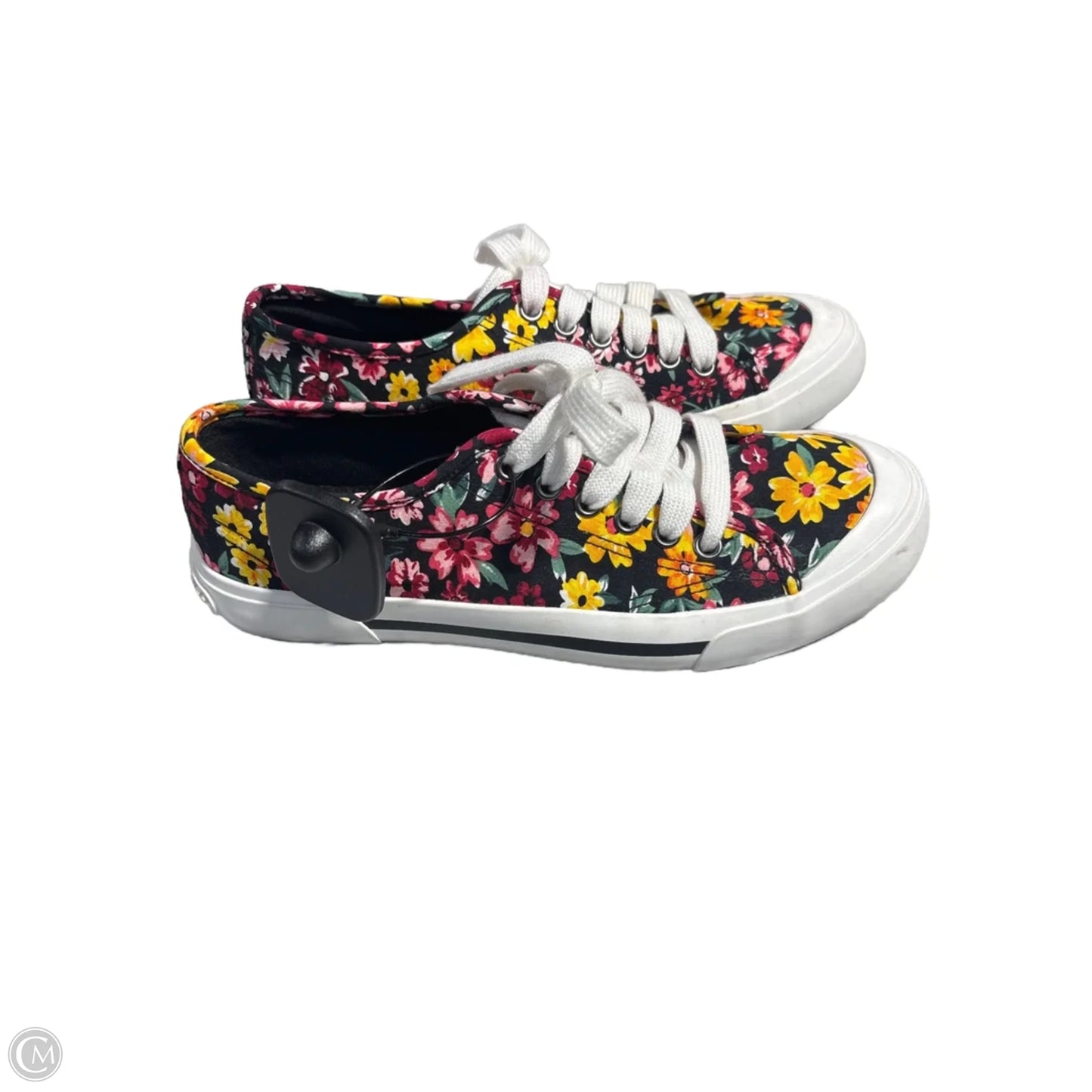 Shoes Flats By Rocket Dogs In Floral Print, Size: 8.5