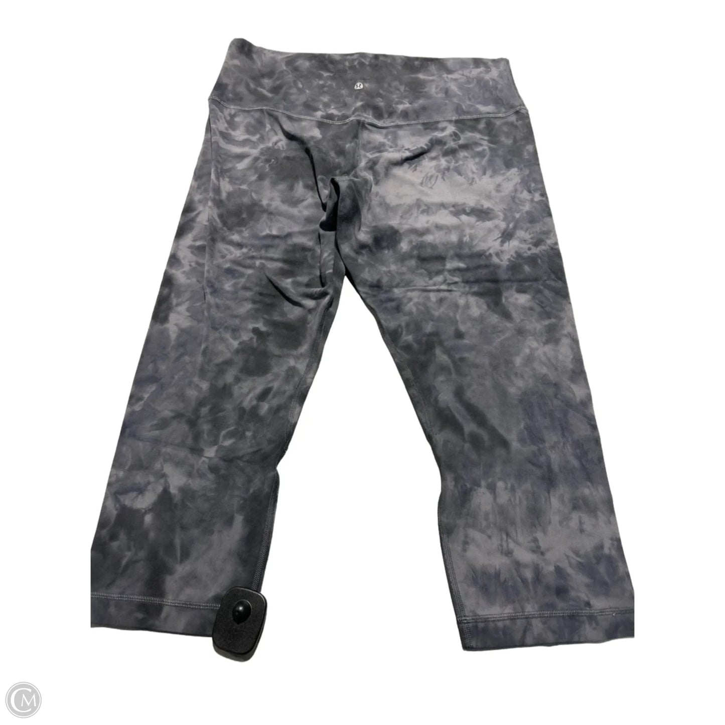 Athletic Leggings Capris By Lululemon In Grey, Size: 14