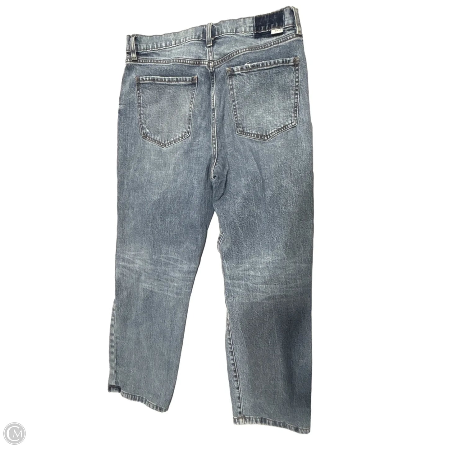 Jeans Straight By Daze In Blue Denim, Size: 12