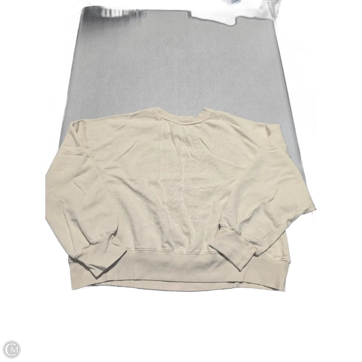 Top Long Sleeve By Old Navy In Cream, Size: Xl