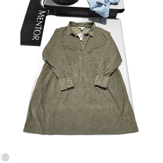 Dress Casual Short By Nine West In Green, Size: Xxl