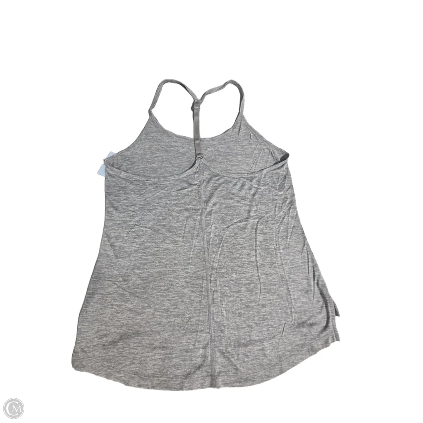 Athletic Tank Top By Nike In Grey, Size: S