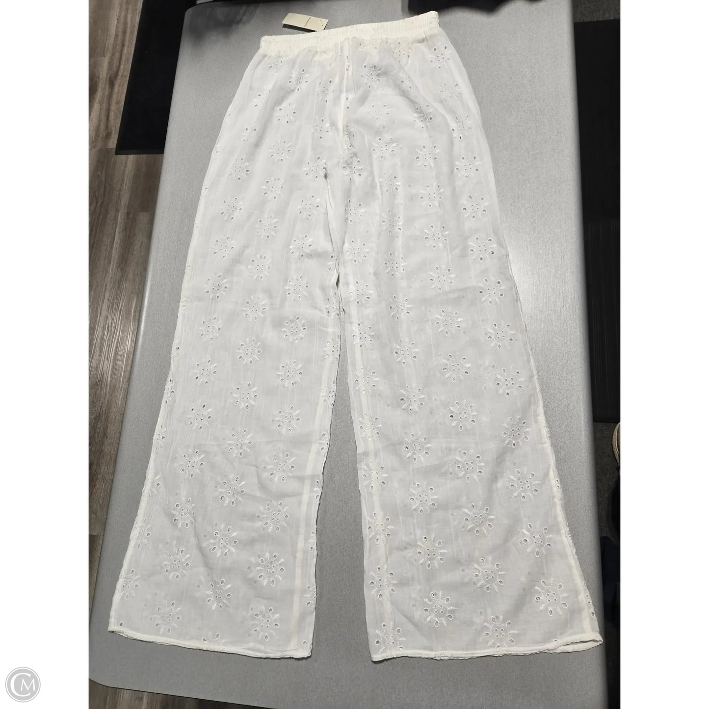Pants Linen By Abercrombie And Fitch In White, Size: S