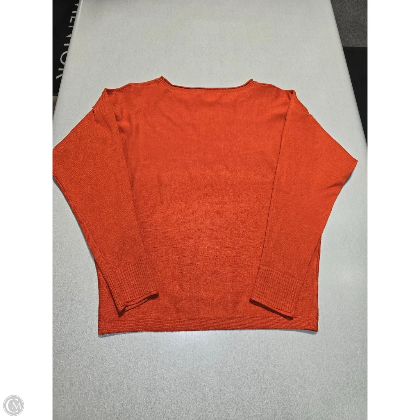 Top Long Sleeve By Cyrus In Orange, Size: Xs