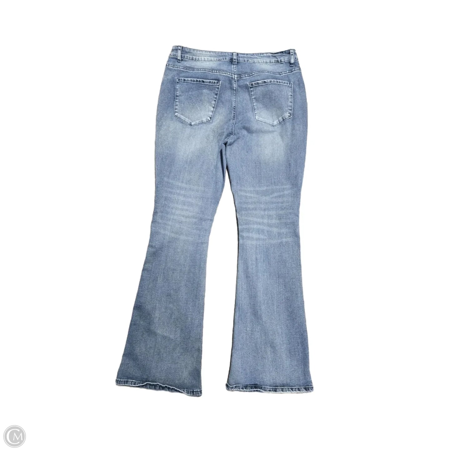 Jeans Boot Cut By Cmc In Blue Denim, Size: 8