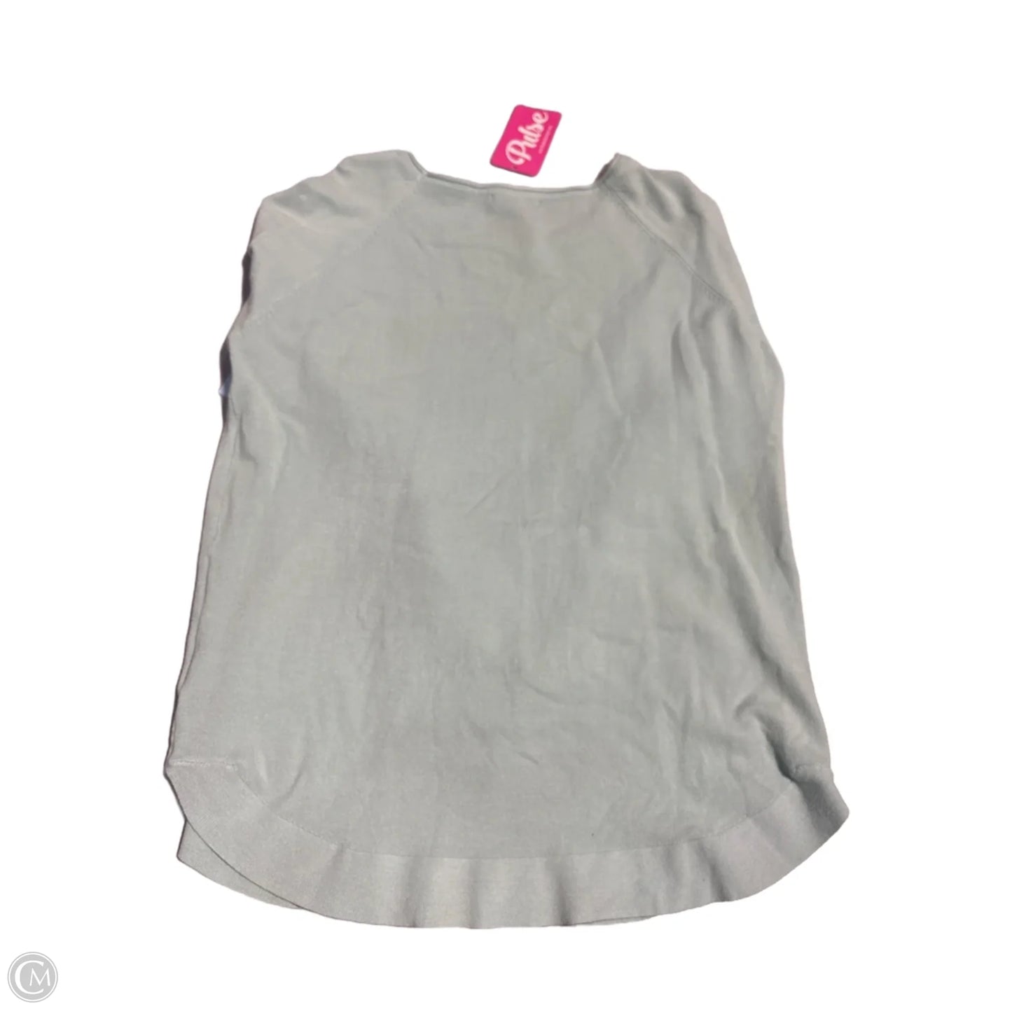 Top Long Sleeve By Staccato In Blue, Size: M