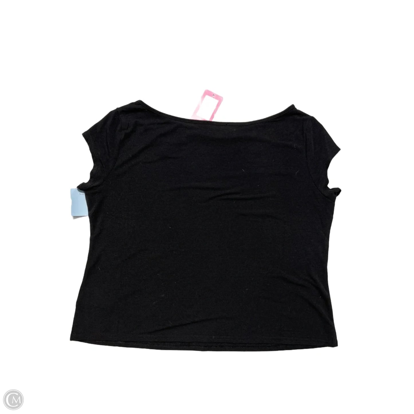 Top Short Sleeve By Edikted In Black, Size: L