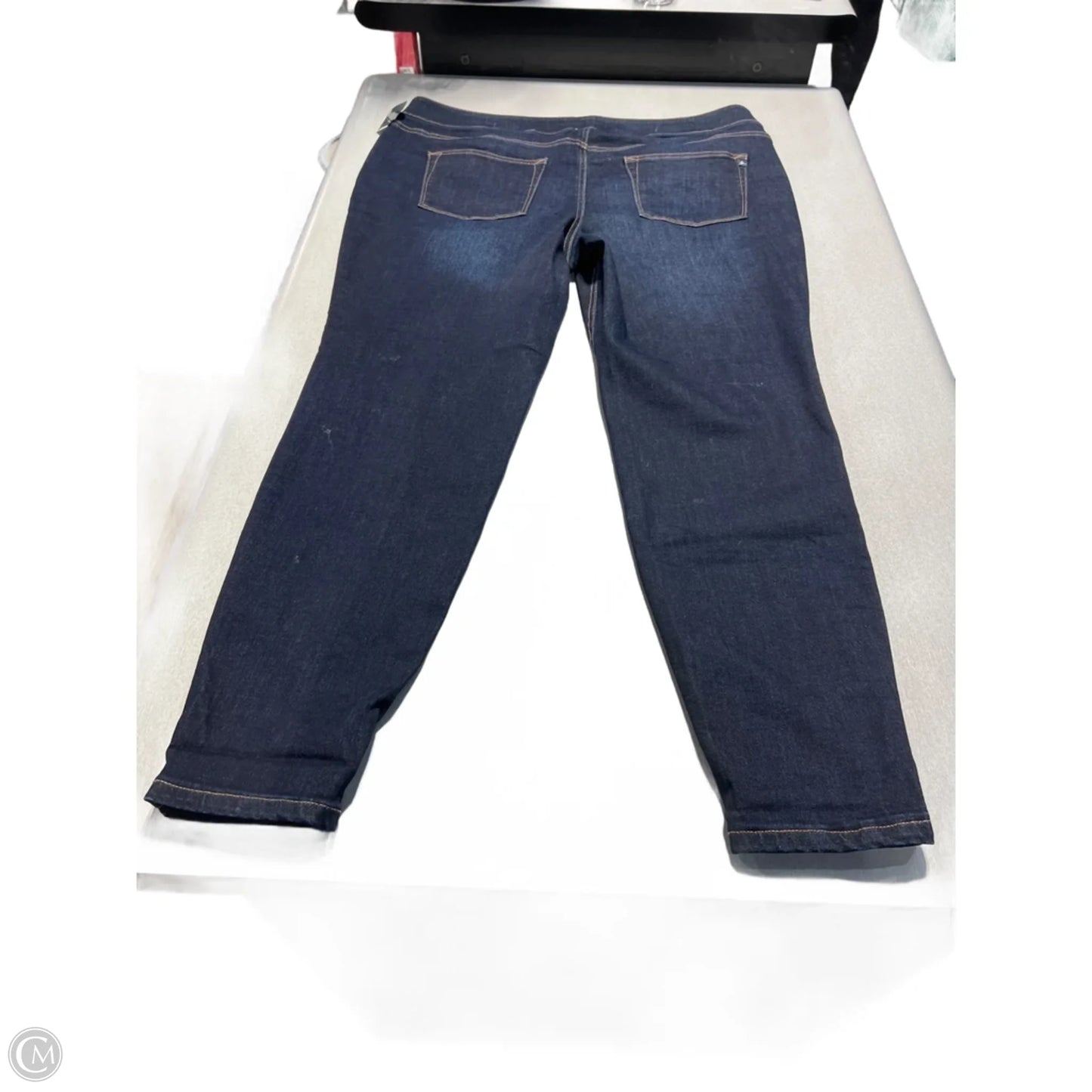 Jeans Straight By Maurices In Blue Denim, Size: 20