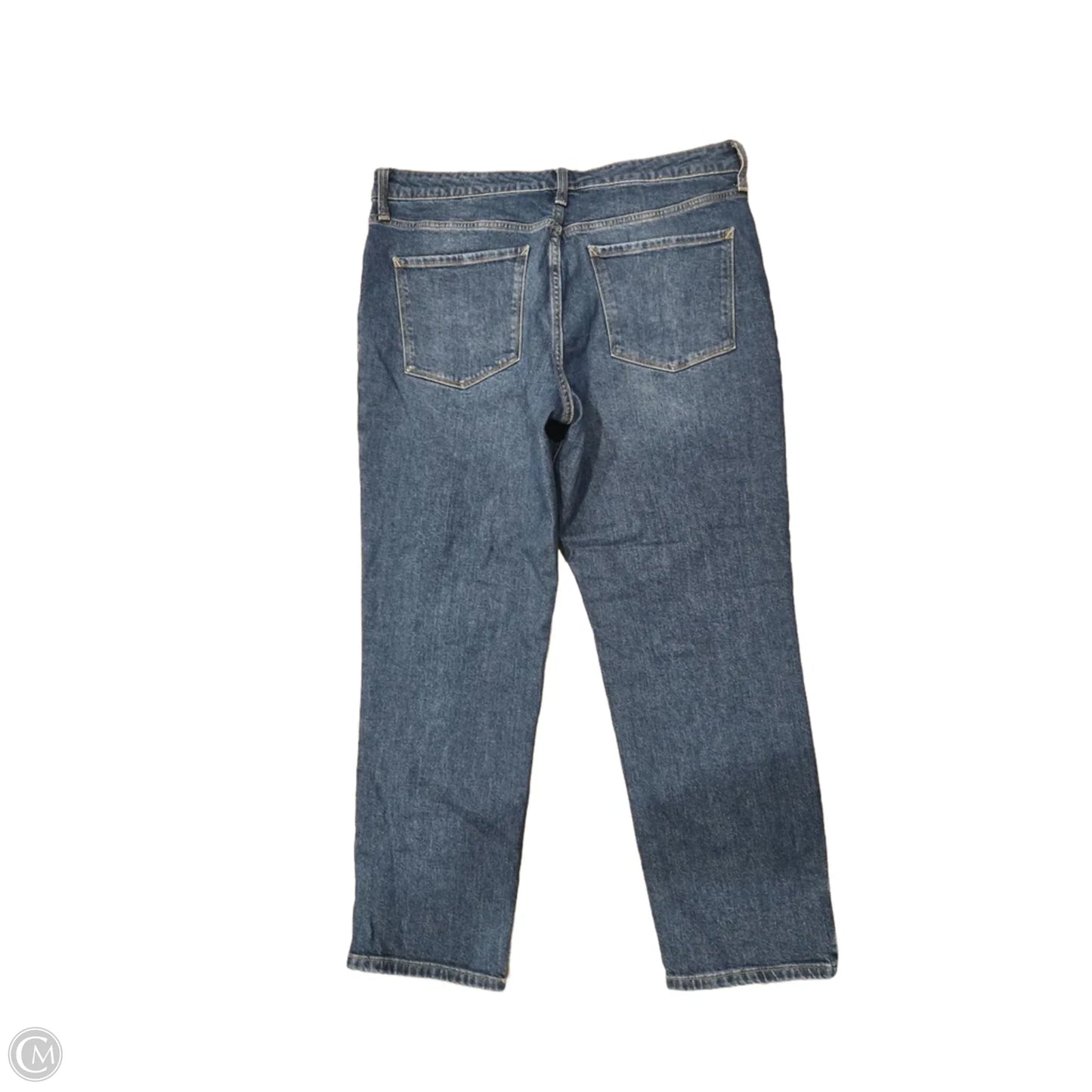 Jeans Straight By Ana In Blue Denim, Size: 12