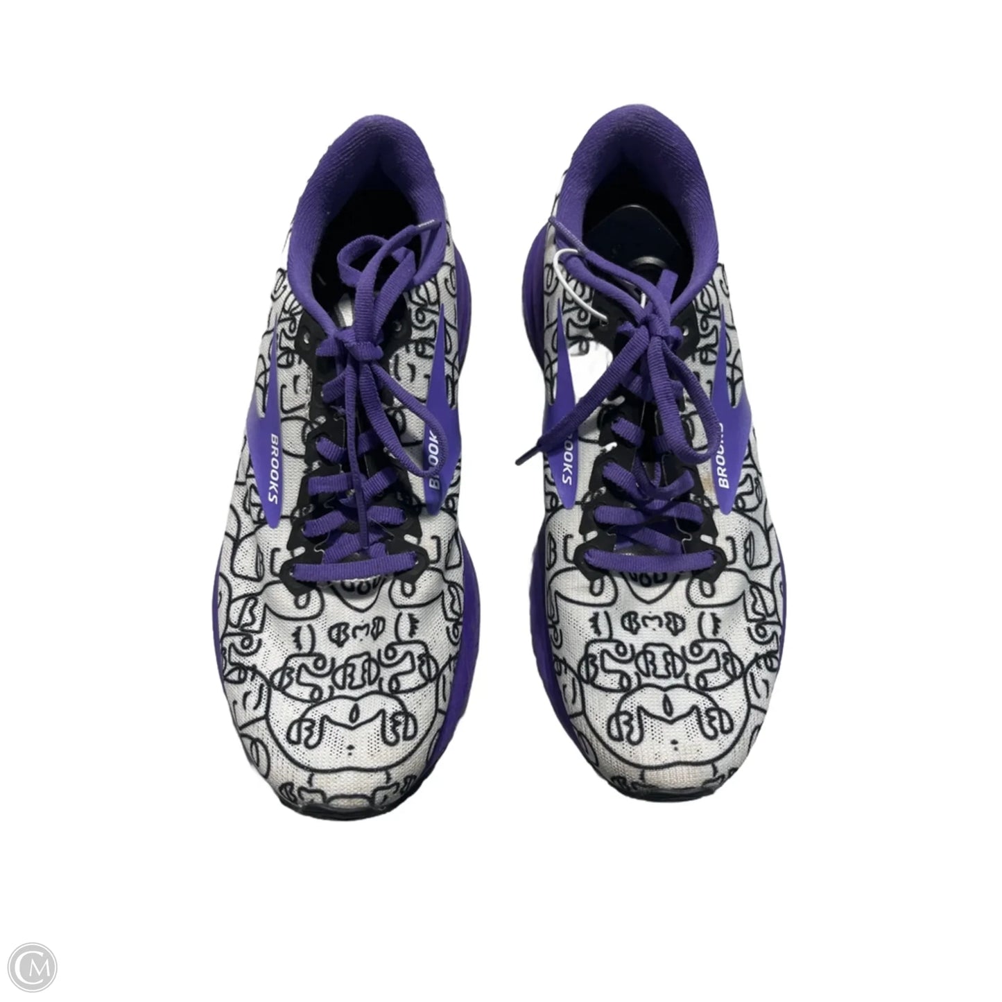 Shoes Athletic By Brooks In Purple, Size: 8