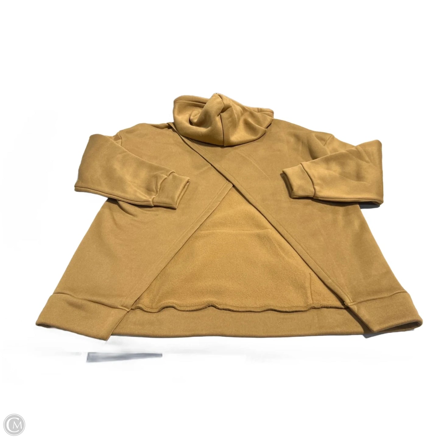 Top Long Sleeve By Shein In Tan, Size: Xl